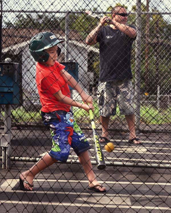 Connecting with his pitch News, Sports, Jobs Maui News